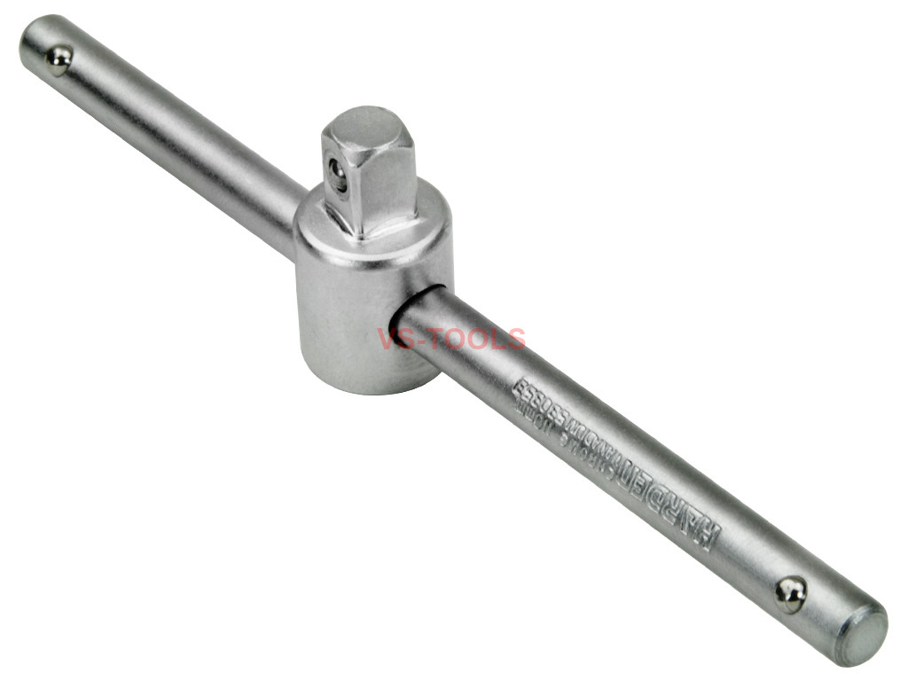 1/4in Drive Sliding T Bar Handle Socket Wrench Spanner 4